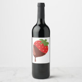 Chocolate Covered Strawberry Weinetikett (Vorderseite)