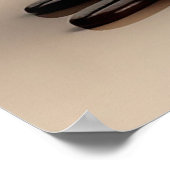 Chocolate Cup mit Fantasy Cloud Driving Poster (Ecke)