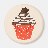 Chocolate Cupcake Magnet (Vorne)