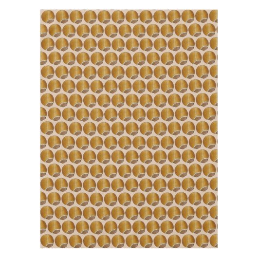 Chocolate Custard Cream Filled Donut Doughnut Tischdecke (Vorderseite)