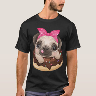 Chocolate Donut Mops T-Shirt