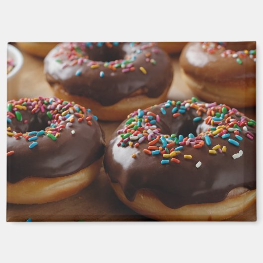 Chocolate Donuts Magnet (Vorderseite)
