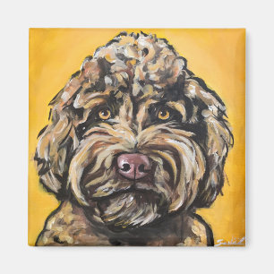 Chocolate Doodle Magnet