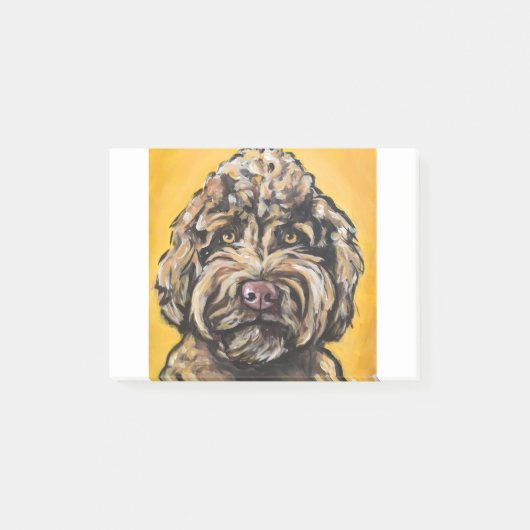 Chocolate Doodle Post-it Klebezettel (Vorderseite)