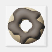 Chocolate Doughnut Magnet (Vorne)