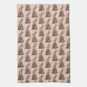 Chocolate Easter Bunny Geschirrtuch (Vertikal)