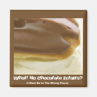 Chocolate Eclair Magnet