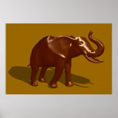 Chocolate Elephant Poster (Vorne)