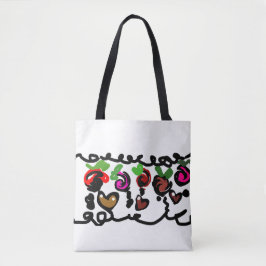 Chocolate-Erdbeeren Valentinstag Tasche