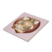 Chocolate-Fee tile Fliese (Seite)