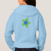 Chocolate Hawaiian Surfing Osterfest Sonniger Cart Hoodie (Rückseite)