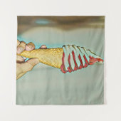 Chocolate ice cream wandteppich (Vorderseite (Horizontal))