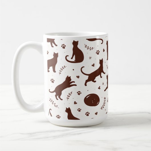 Chocolate Katzen Kaffeetasse (Links)