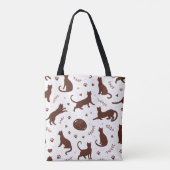 Chocolate-Katzen Tasche (Rückseite)
