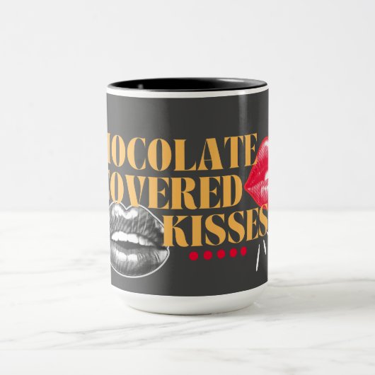 Chocolate Kisses Black Tasse (Zentrum)