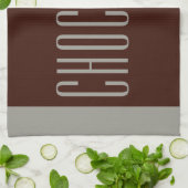 Chocolate-Küchenhandtuch  Geschirrtuch (Gefaltet)