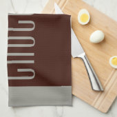 Chocolate-Küchenhandtuch  Geschirrtuch (Viertel Falte)