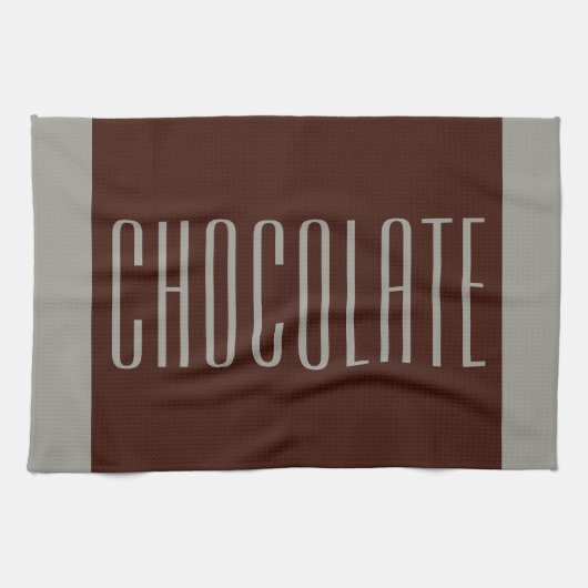 Chocolate-Küchenhandtuch  Geschirrtuch (Horizontal)