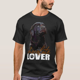 Chocolate-Lab-Fan Brauner Lab Hund Labrador Retrie T-Shirt