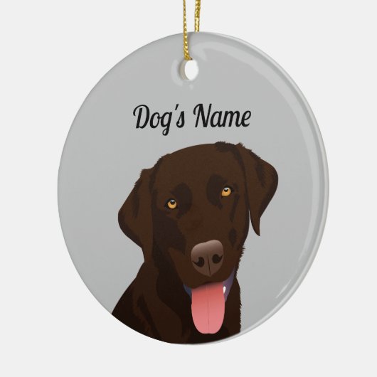 Chocolate Lab Ornamente (Links)