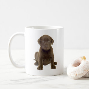 Chocolate-Lab-Welpe Kaffeetasse