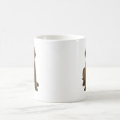 Chocolate-Lab-Welpe Kaffeetasse (Mittel)