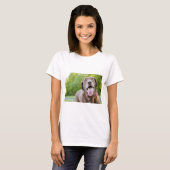 Chocolate Labrador Dog T-Shirt (Vorne ganz)
