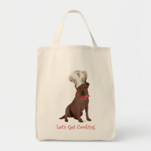 Chocolate Labrador Retriever Cooking Tragetasche