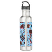 Chocolate lover cute edelstahlflasche (Rückseite)