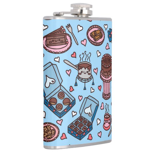 Chocolate lover cute flachmann (Rechts)