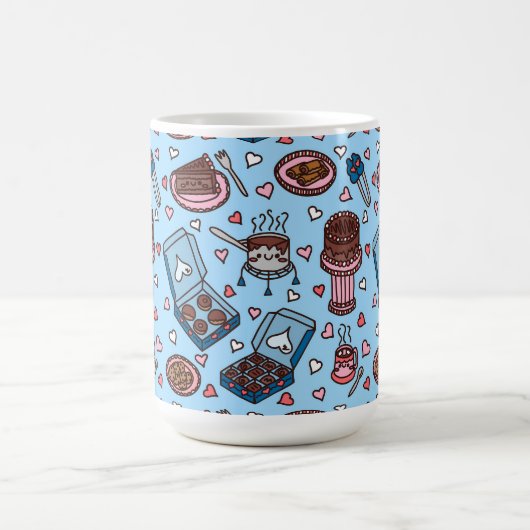 Chocolate lover cute kaffeetasse (Mittel)