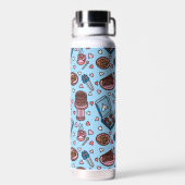 Chocolate lover cute trinkflasche (Rückseite)