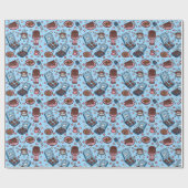 Chocolate lover cute wrapping paper geschenkpapier (Flach)