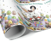 Chocolate Lover Easter Geschenkpapier (Rolleneckpunkt)
