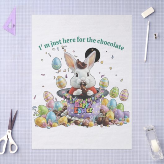 Chocolate Lover Easter Seidenpapier (Basteln)