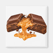 Chocolate Lover Fridge Magnet (Vorne)