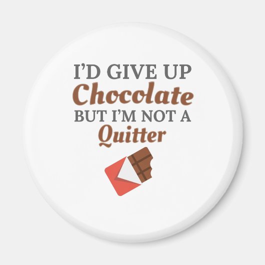 Chocolate Lover I von Give Up Chocolate But I'm No Magnet (Vorne)