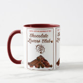 Chocolate Lovers Club Tasse (Links)