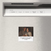 Chocolate Lovers Couple Established Photo Gift Magnet (In Situ (Geschirrspüler))