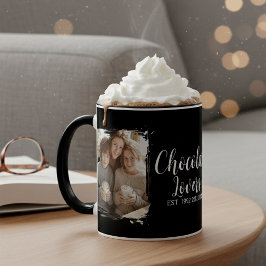 Chocolate Lovers Established Photos Zweifarbige Tasse