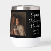 Chocolate Lovers Personalized Names Est. Photo (Rückseite)