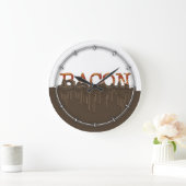 Chocolate LOVES Große Wanduhr (Zuhause)