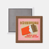 Chocolate Magnet (Vorderseite/Rückseite)
