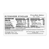 Chocolate Maker Nutrition Facts Packaging (Vorne)