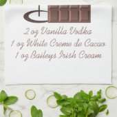 Chocolate Martini Geschirrtuch (Gefaltet)