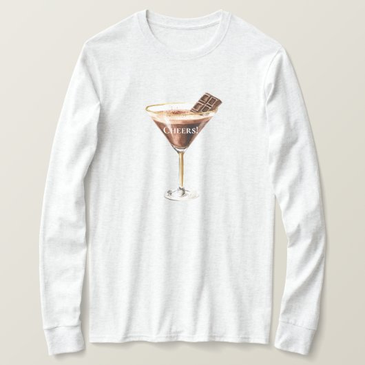 Chocolate Martini T-Shirt (Design vorne)