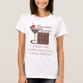 Chocolate Martini T-Shirt (Vorderseite)