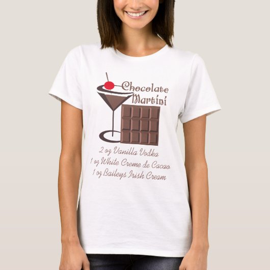Chocolate Martini T-Shirt (Vorderseite)