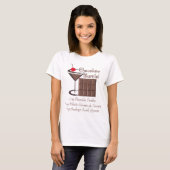 Chocolate Martini T-Shirt (Vorne ganz)