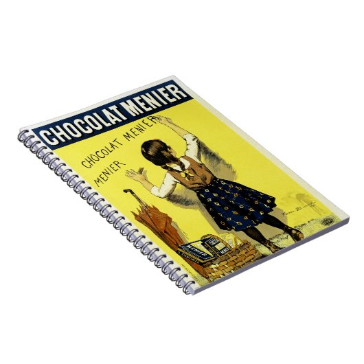 Chocolate Menier Notizblock (Rechte Seite)